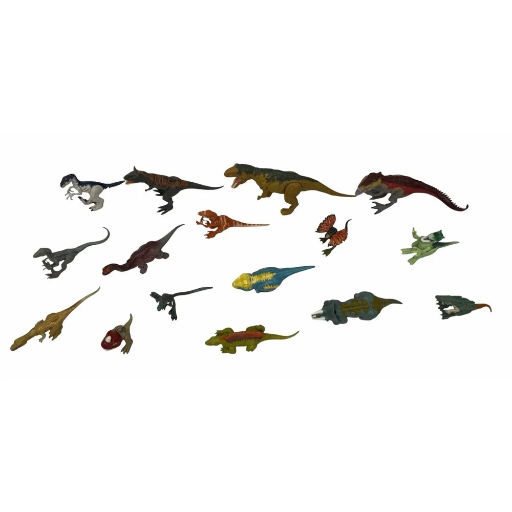 Jurassic World Jurassic Park Mixed Lot Of Dinosaurs Figure Toys 16 Total